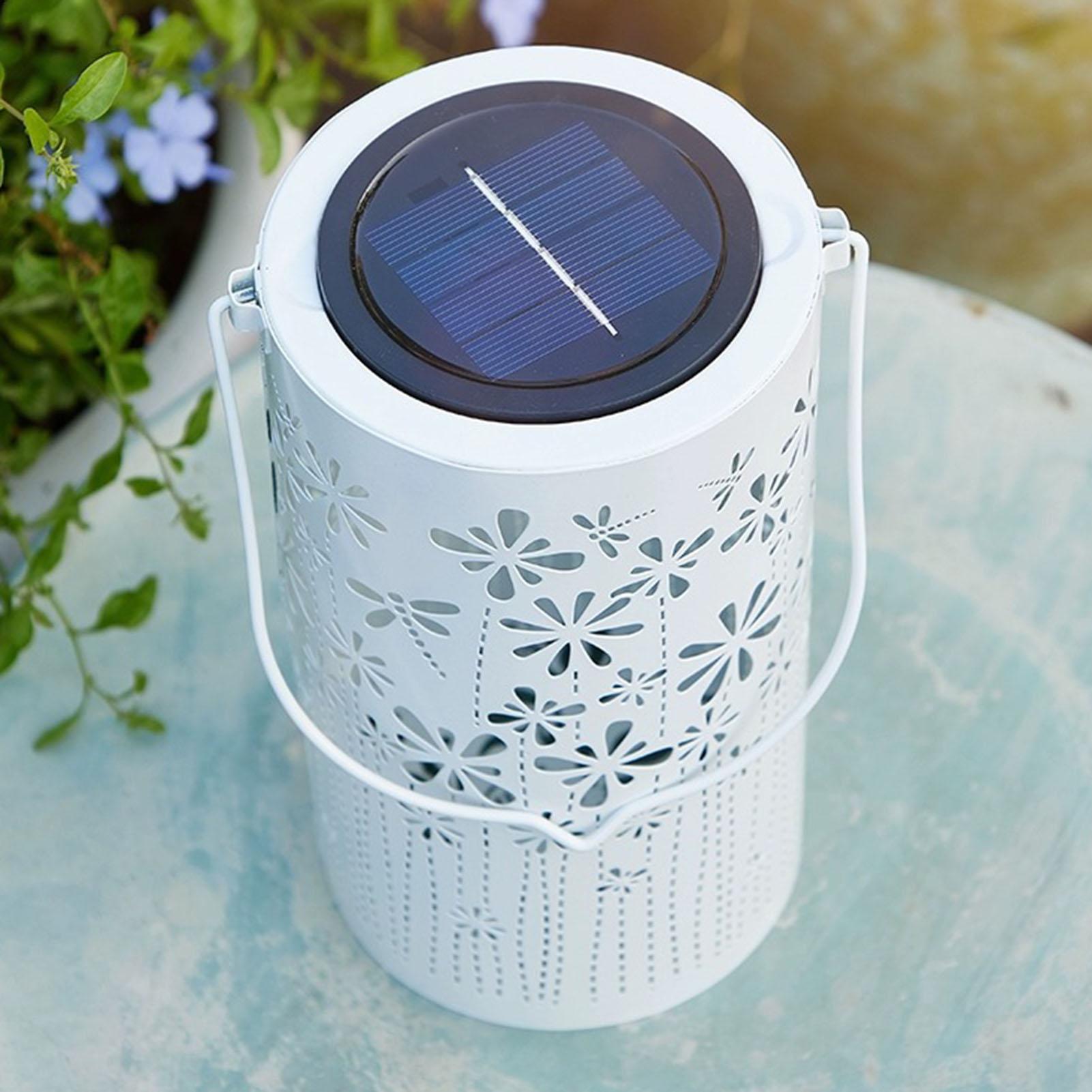 Lighting Decoration Outdoor - Solar Hangings Lantern Waterproof Flower Lamps
