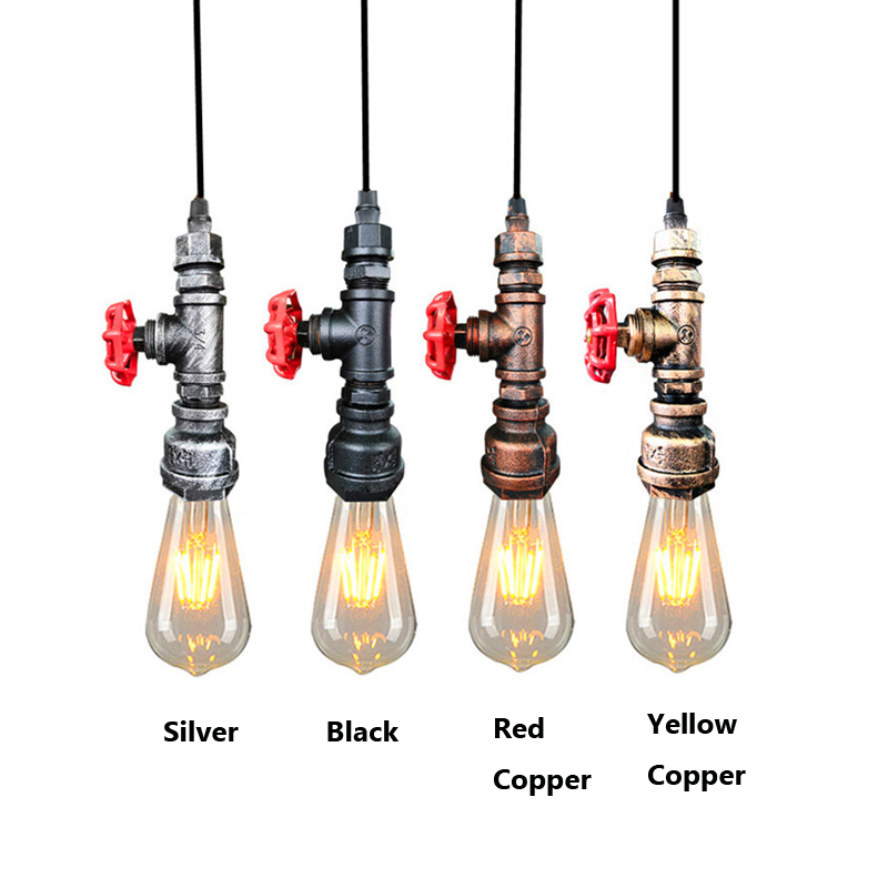 Lighting Room Decor Items - Retro Loft Industry Wind Water Pipe