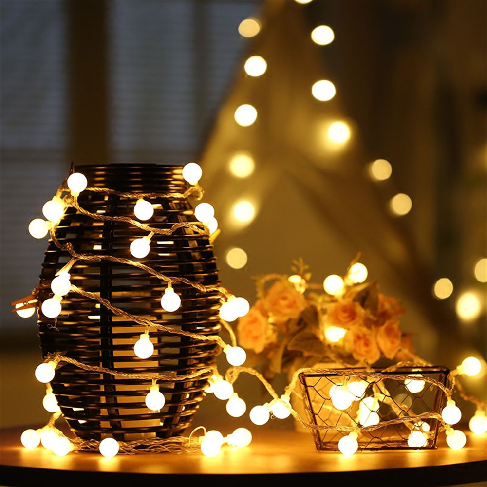 3-10M Solar/USB/Battery String - Lighting Decoration Outdoor ulasan dan harga