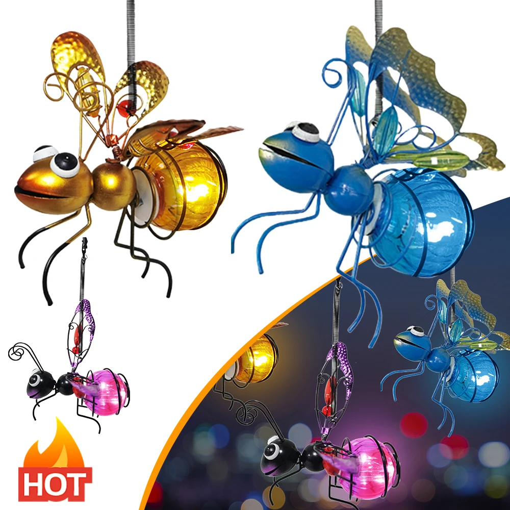 Solar Powered Hanging Bug Ligh - Lighting Bug Decor ulasan dan harga