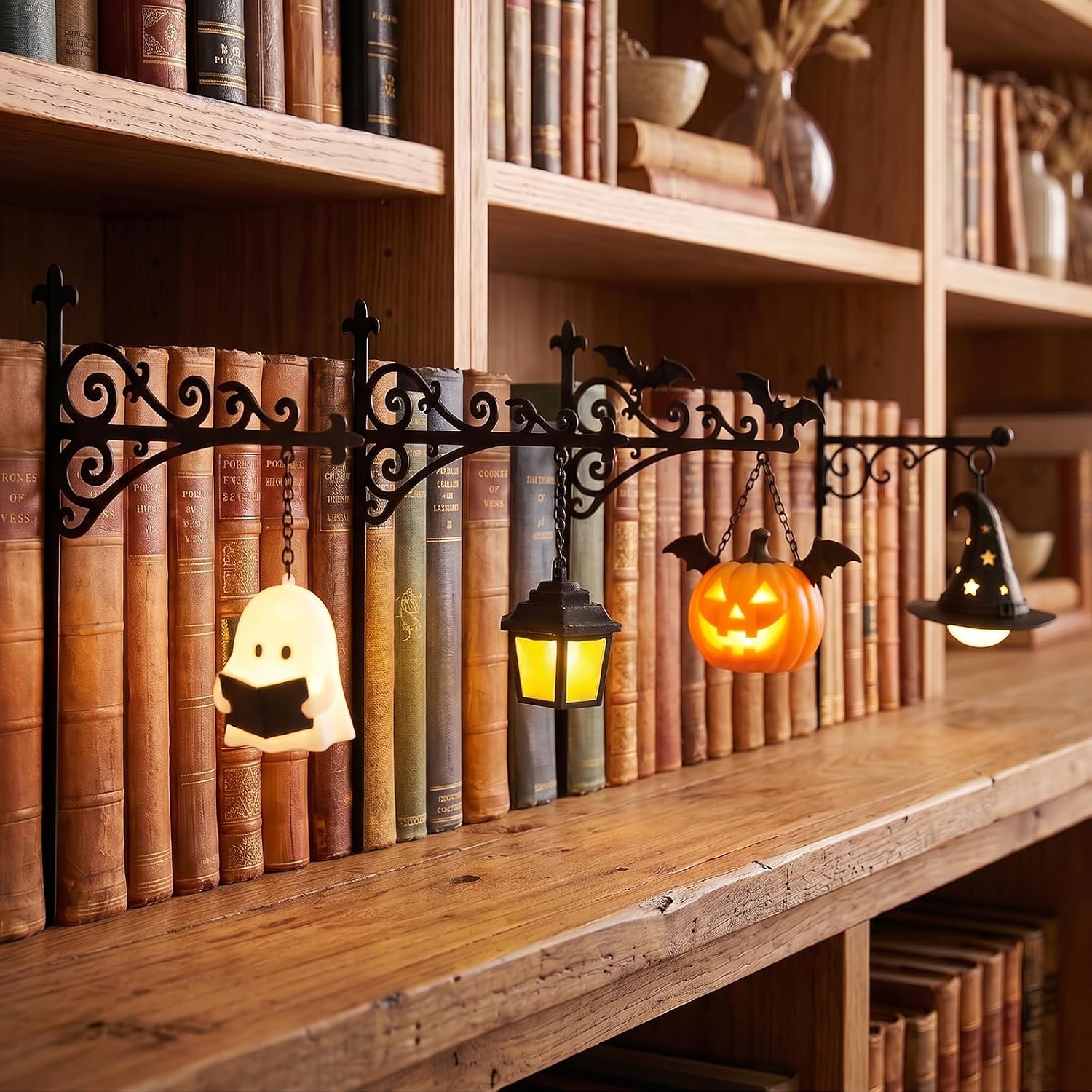 Library Lantern-Decorative Boo - Lighting Decor For Home ulasan dan harga