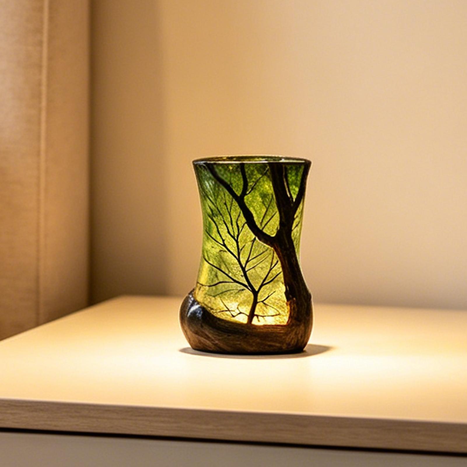 Bedside Table Lamp Forest Nigh - Lighting Decor For Home ulasan dan harga