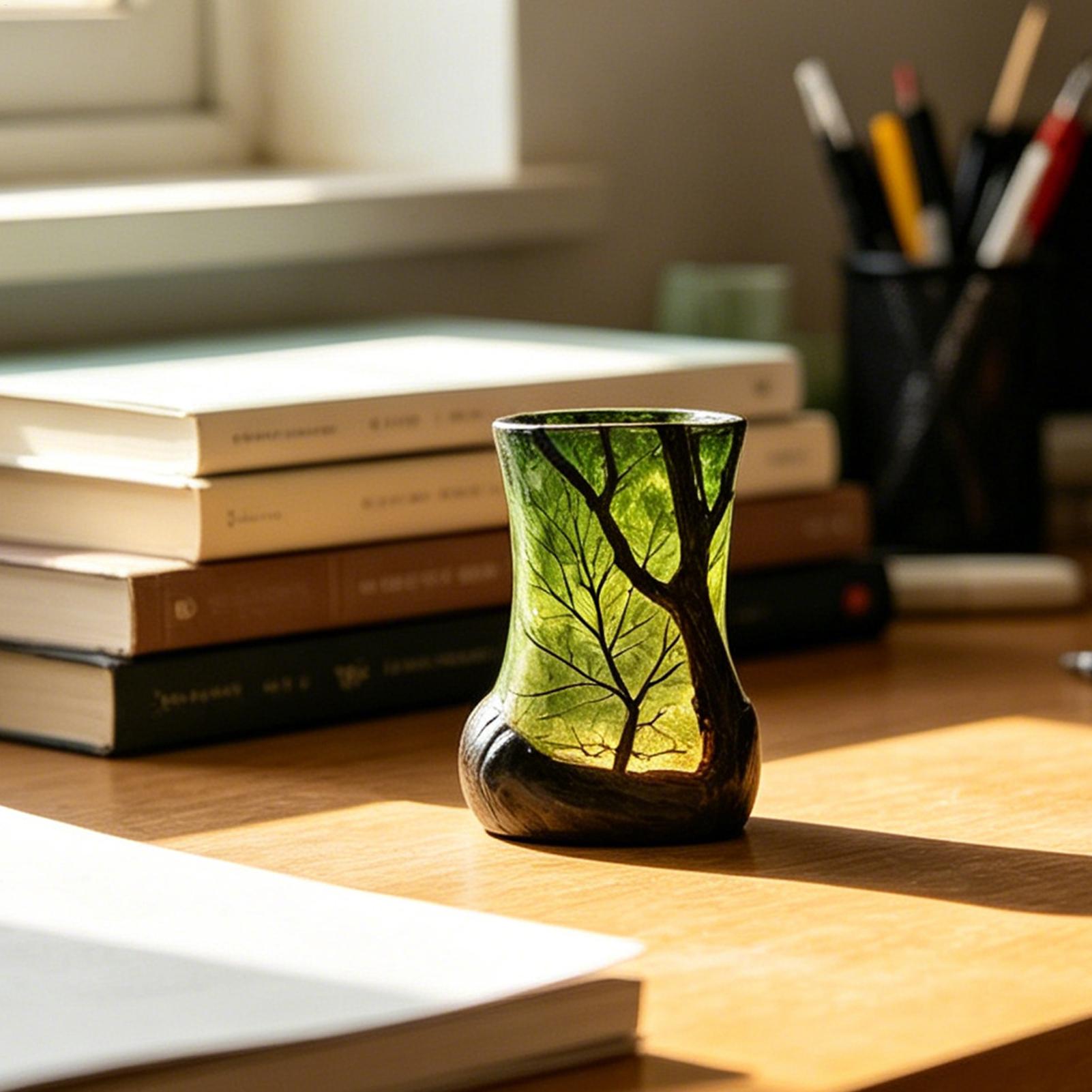 Bedside Table Lamp Forest Nigh - Lighting Decor For Home ulasan dan harga