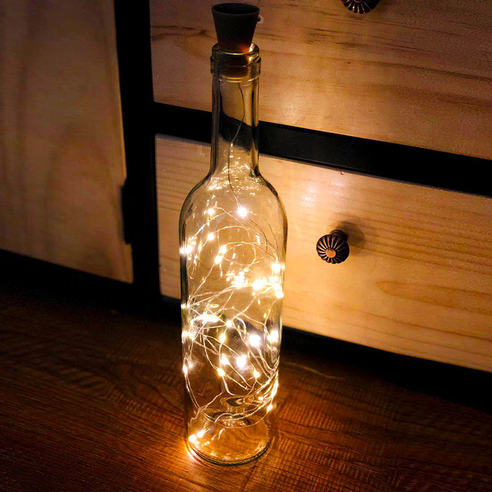 Cork String Lights 10 Leds LED - Decor Lighting Cork ulasan dan harga