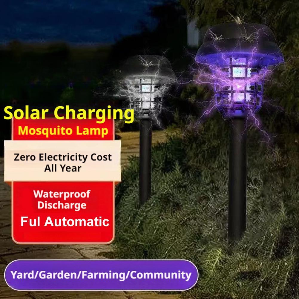 Solar Bug Zapper Light Outdoor - Lighting Bug Decor ulasan dan harga