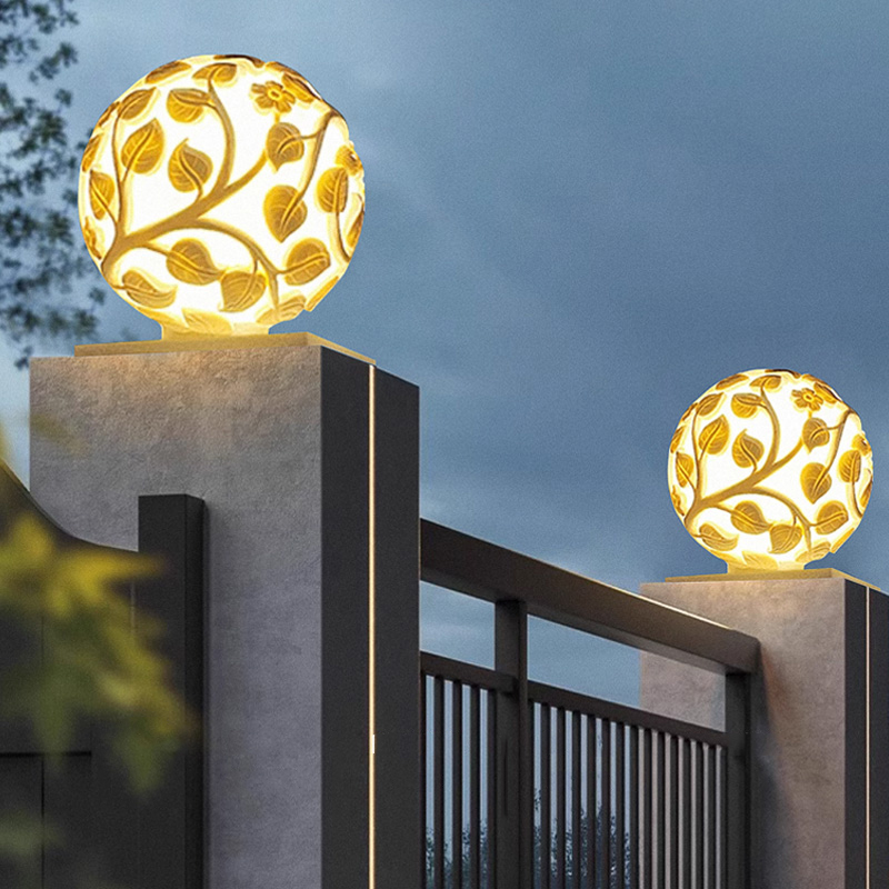 Outdoor column lights solar LE - Lighting Decoration Outdoor ulasan dan harga