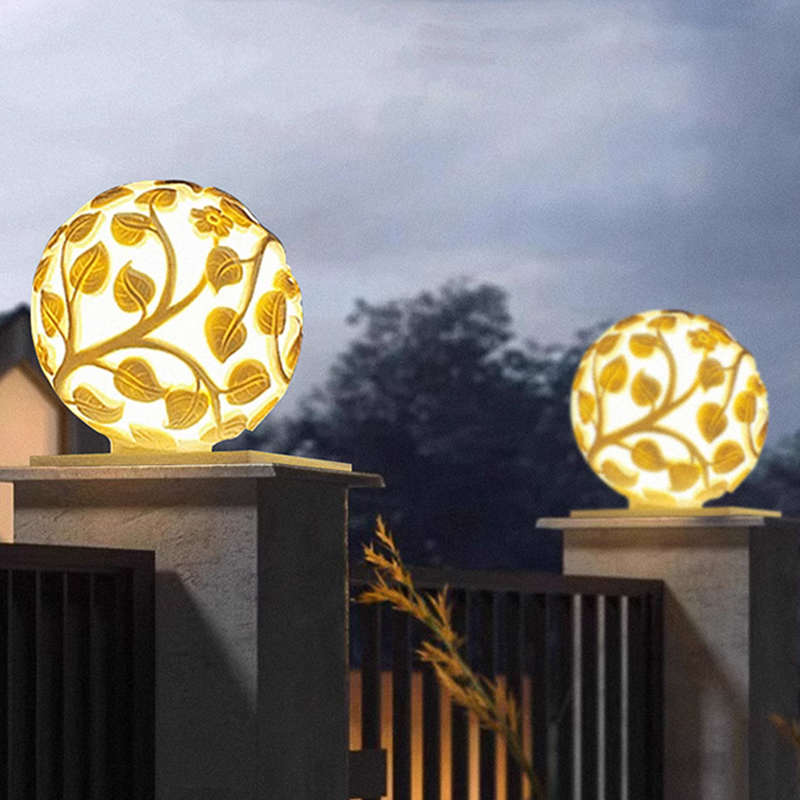 Outdoor column lights solar LE - Lighting Decoration Outdoor ulasan dan harga