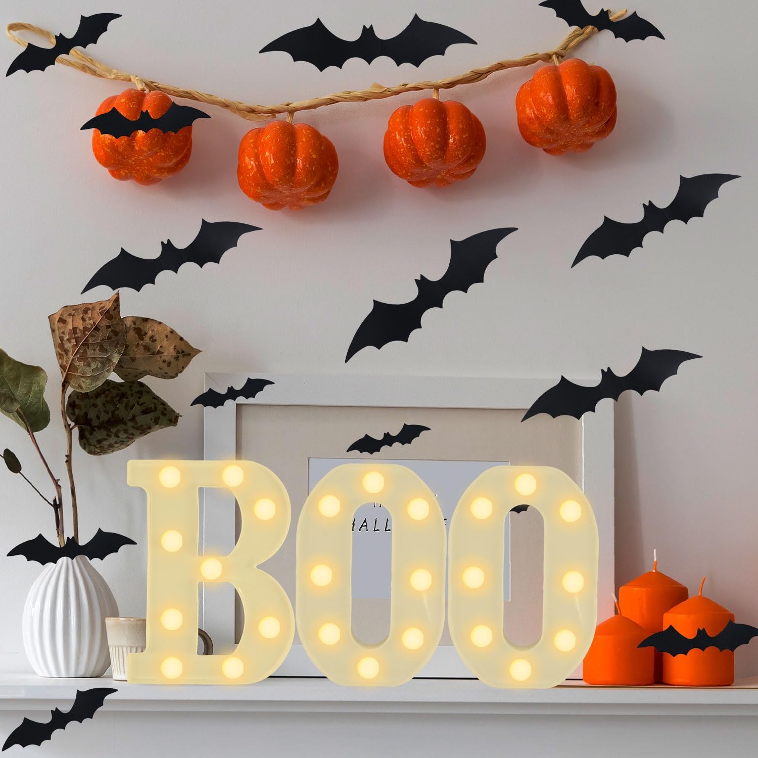Halloween Decor Indoor-3 LED M - Light Up Letters Marquee ulasan dan harga