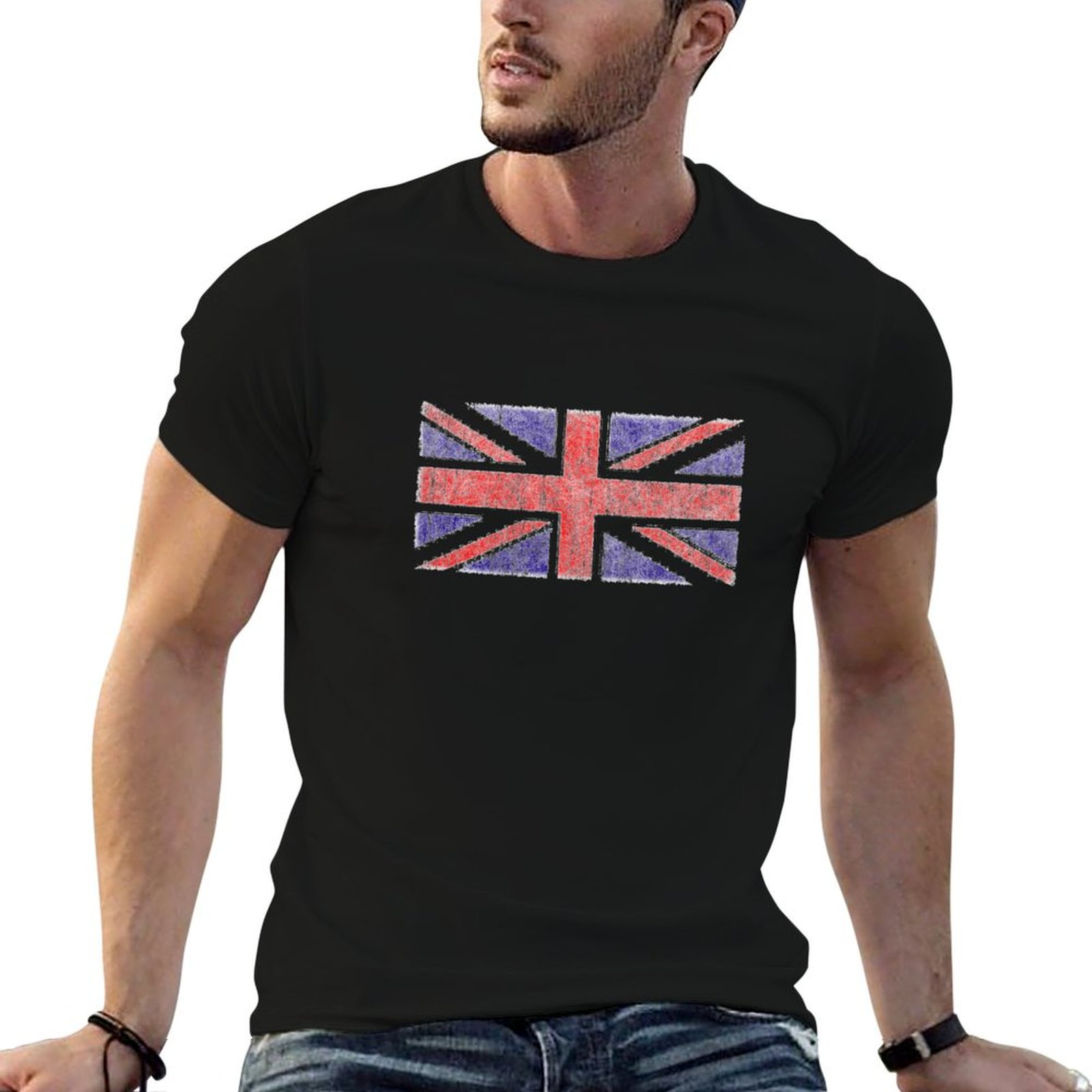 Vintage UK Union Jack Flag T-S - Union Lighting & Decor Montreal Quebec ulasan dan harga