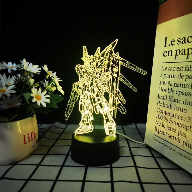 Mobile Suit Gundam Strike Free - Lighting Room Decor Items ulasan dan harga