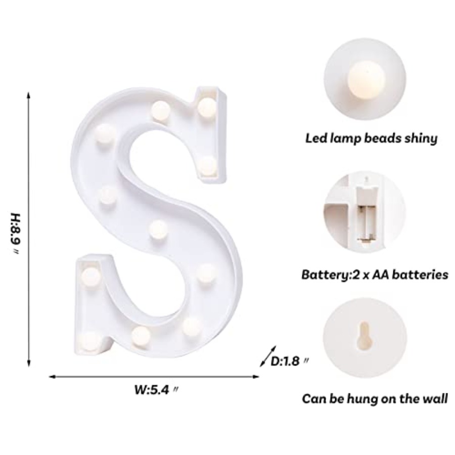 LED Letter Lights Sign Marquee - Light Up Letters Marquee ulasan dan harga