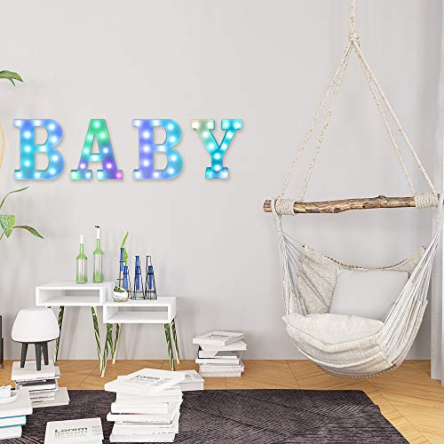 ful LED Letter Lights with Rem - Light Up Letters Marquee ulasan dan harga