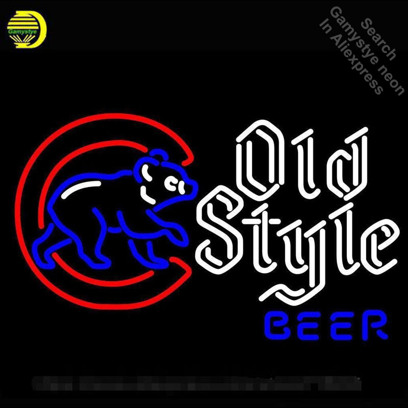 Unions Cubs O Style Neon Sign  - Union Lighting & Decor Montreal Quebec ulasan dan harga
