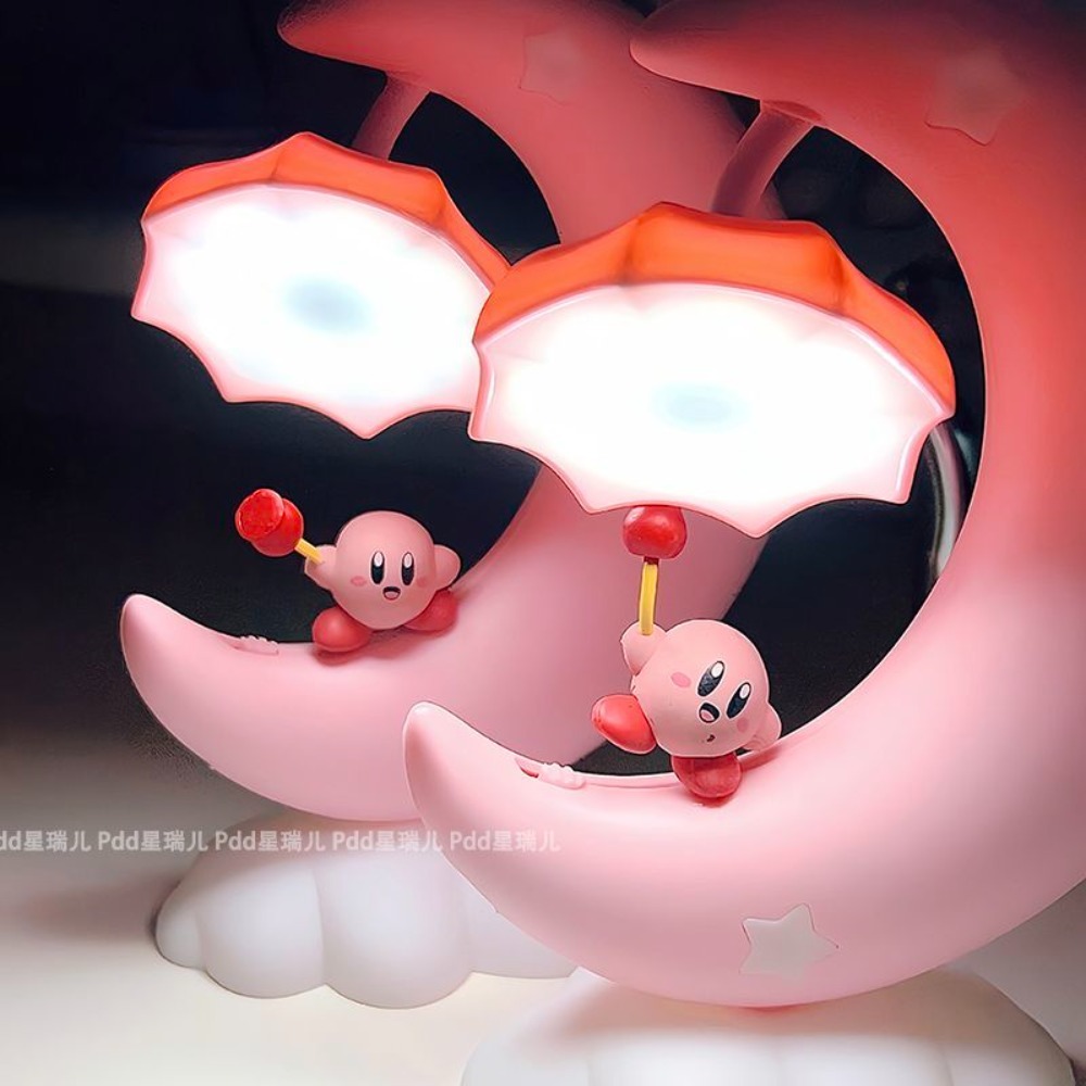 Cute Kirby Moon Night Light, K - Ambient Lighting Decor For Room ulasan dan harga