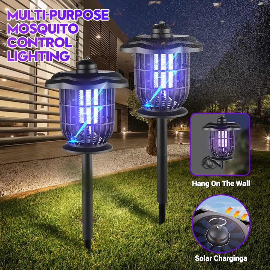 2-in-1 1200mAh LED Solar Light - Lighting Bug Decor ulasan dan harga