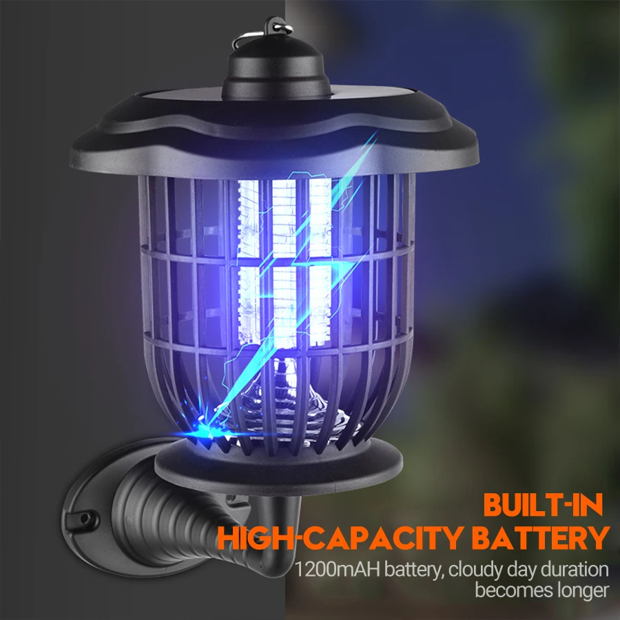 2-in-1 1200mAh LED Solar Light - Lighting Bug Decor ulasan dan harga