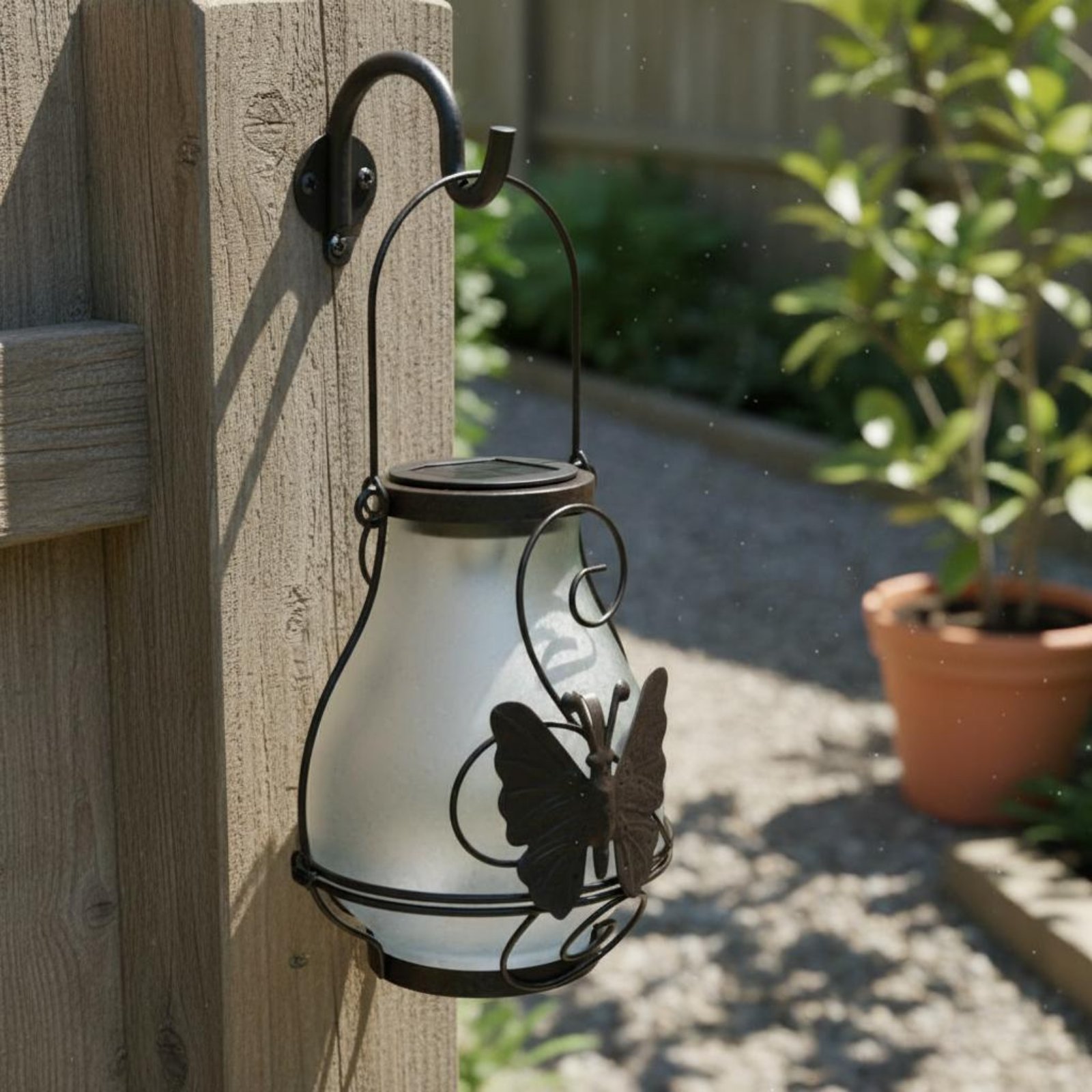 Solar Butterfly Lantern Waterp - Lighting Decoration Outdoor ulasan dan harga