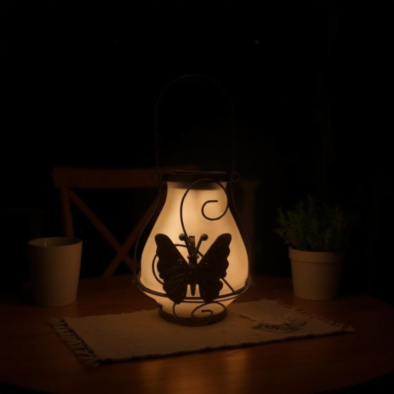 Solar Butterfly Lantern Waterp - Lighting Decoration Outdoor ulasan dan harga