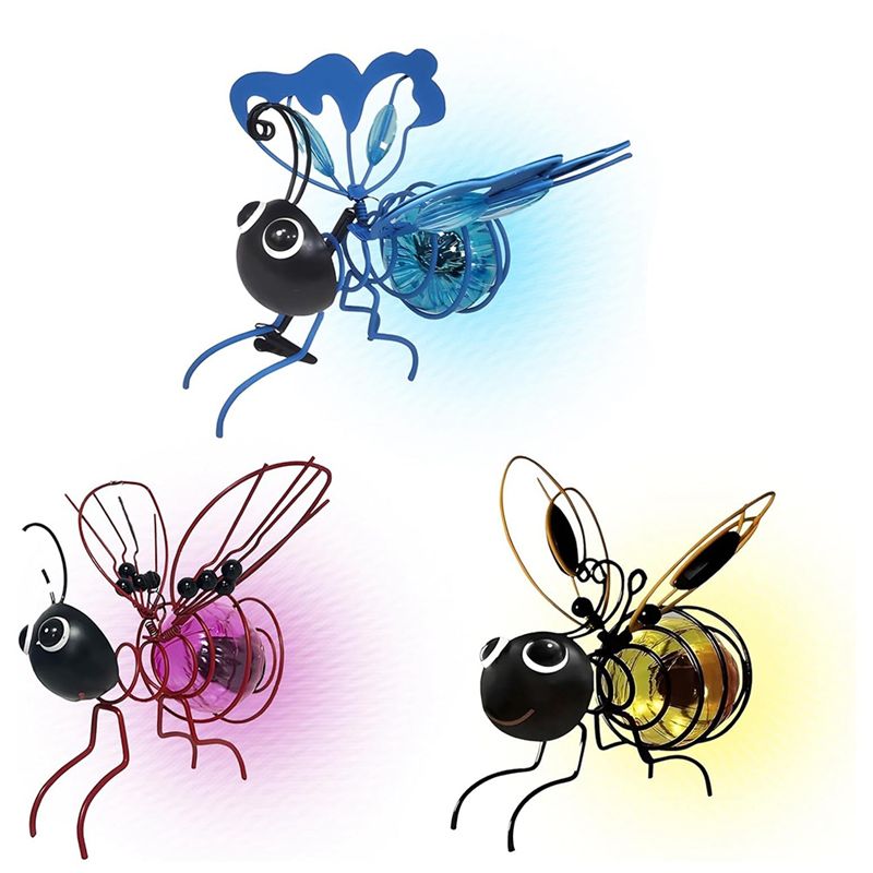 [NEW!A93G】 Solar Bee Simulatio - Lighting Bug Decor ulasan dan harga