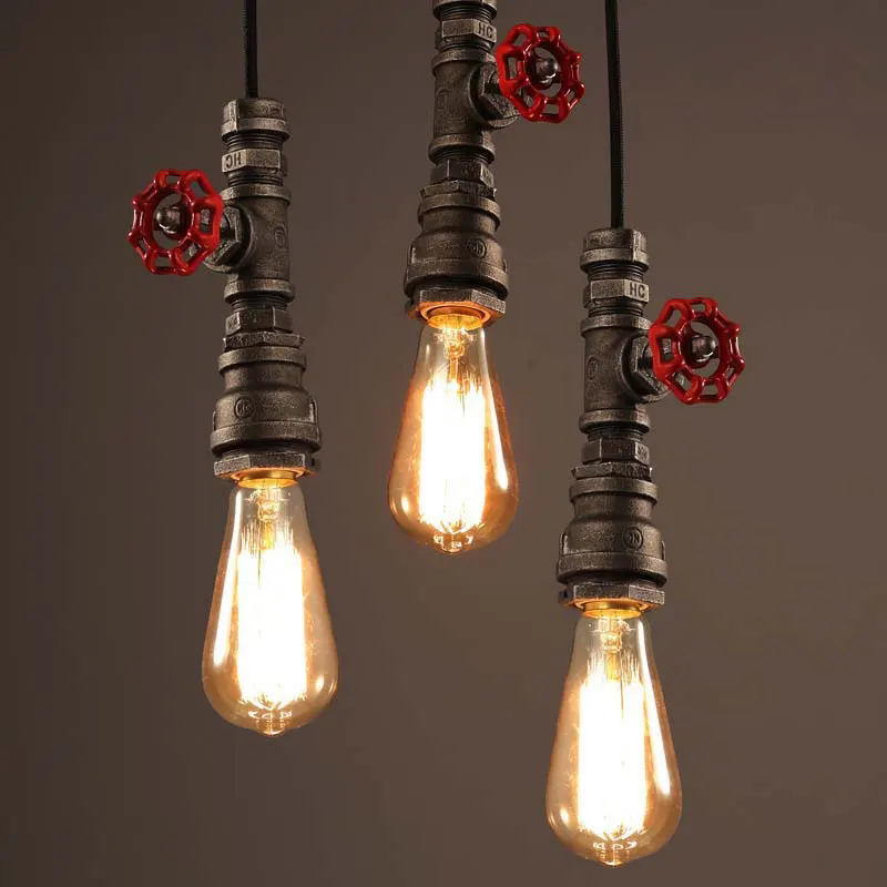 Retro Loft Industry Wind Water - Lighting Room Decor Items ulasan dan harga