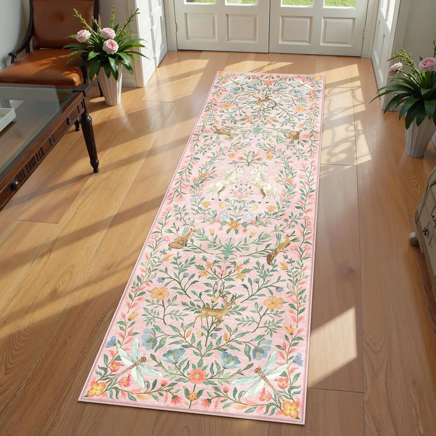 Bug Flower Theme Runner Rug Li - Lighting Bug Decor ulasan dan harga