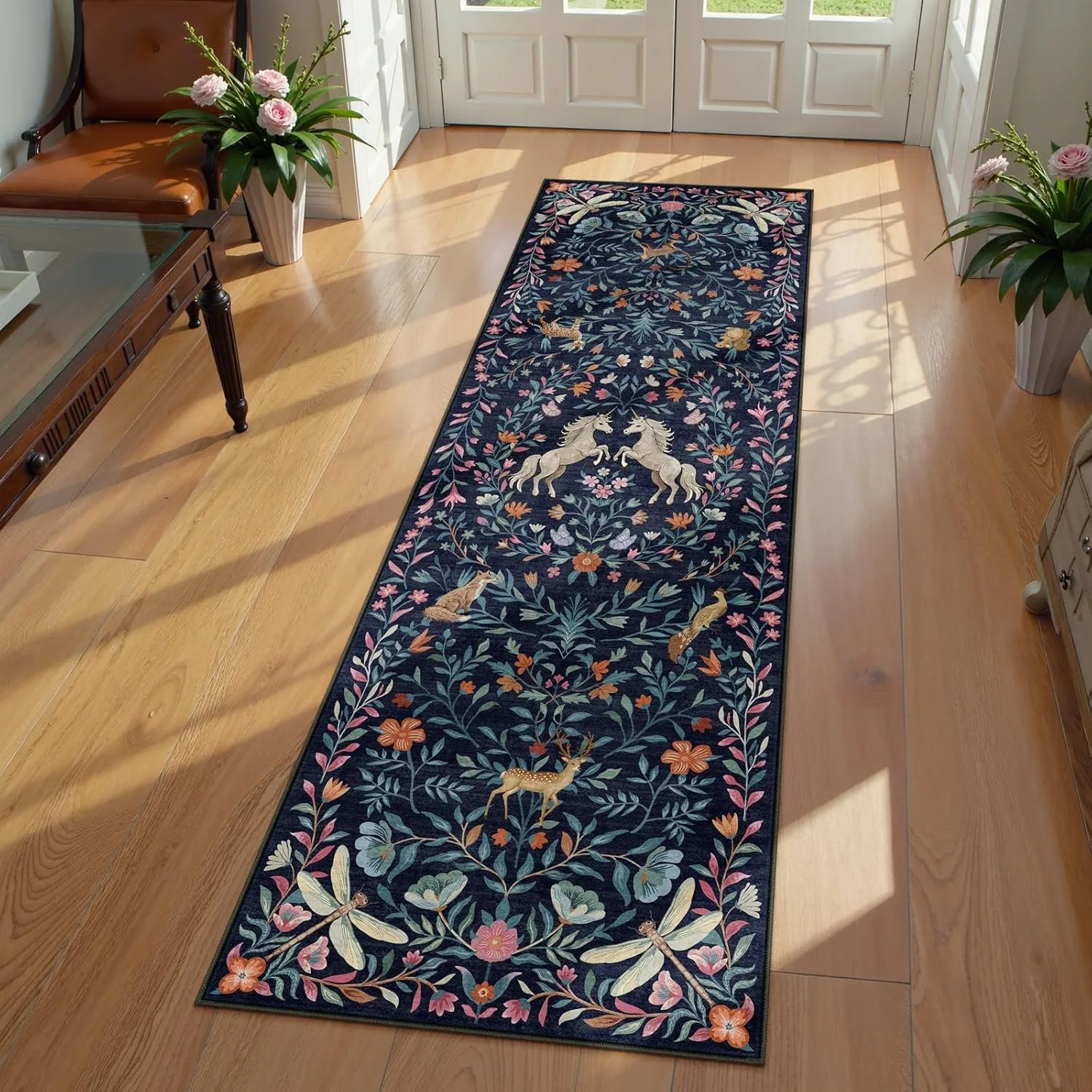 Bug Flower Theme Runner Rug Li - Lighting Bug Decor ulasan dan harga