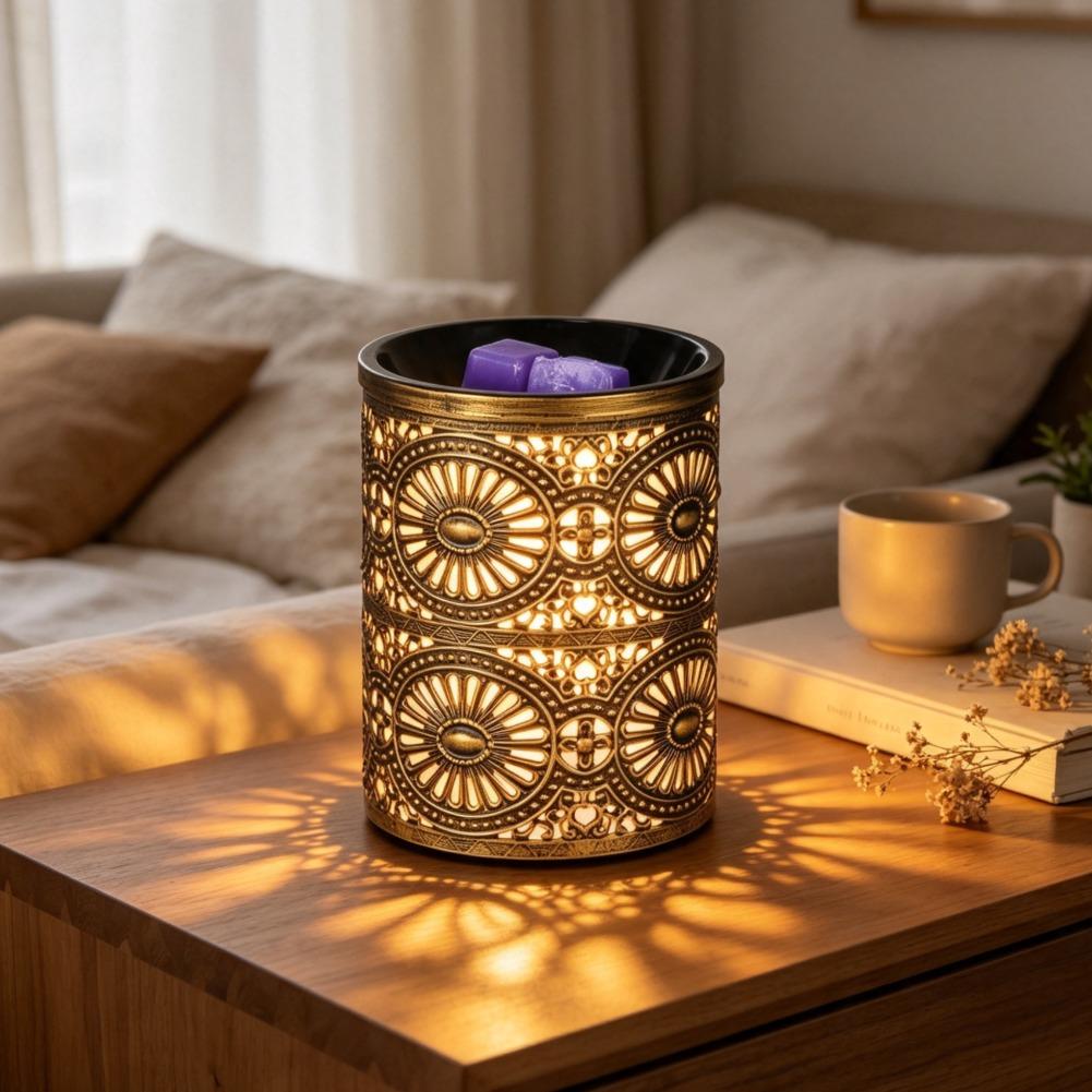 New Fragrance Night Light Gold - Lighting Decor For Home ulasan dan harga