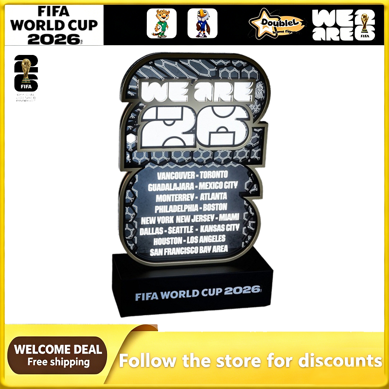 Host City FIFA World Cup 3D LE - Lighting Room Decor Items ulasan dan harga
