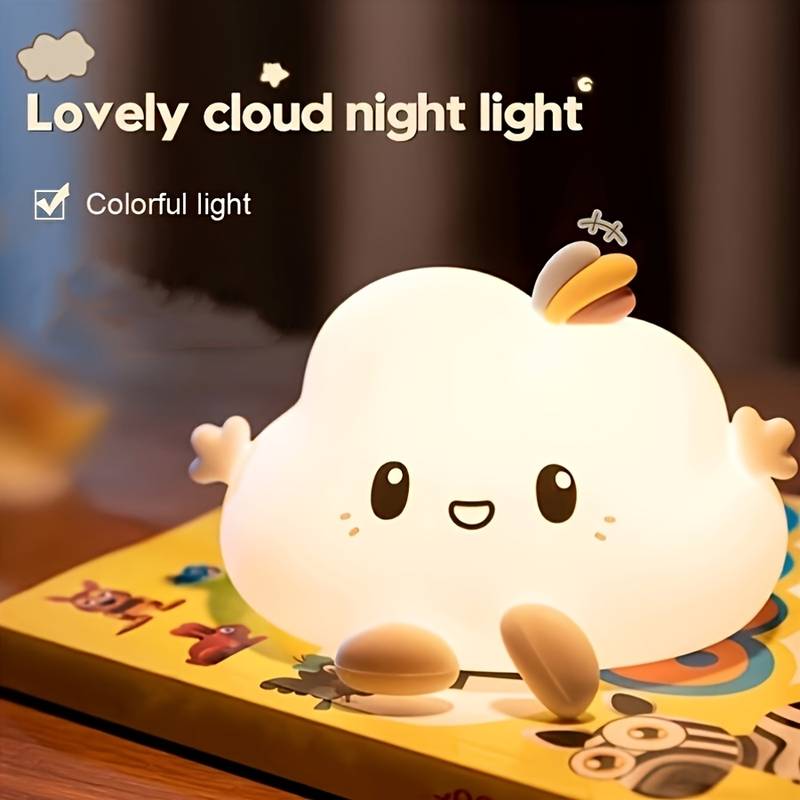 Cloud Night Light,Touch-Contro - Lighting Decor For Home ulasan dan harga