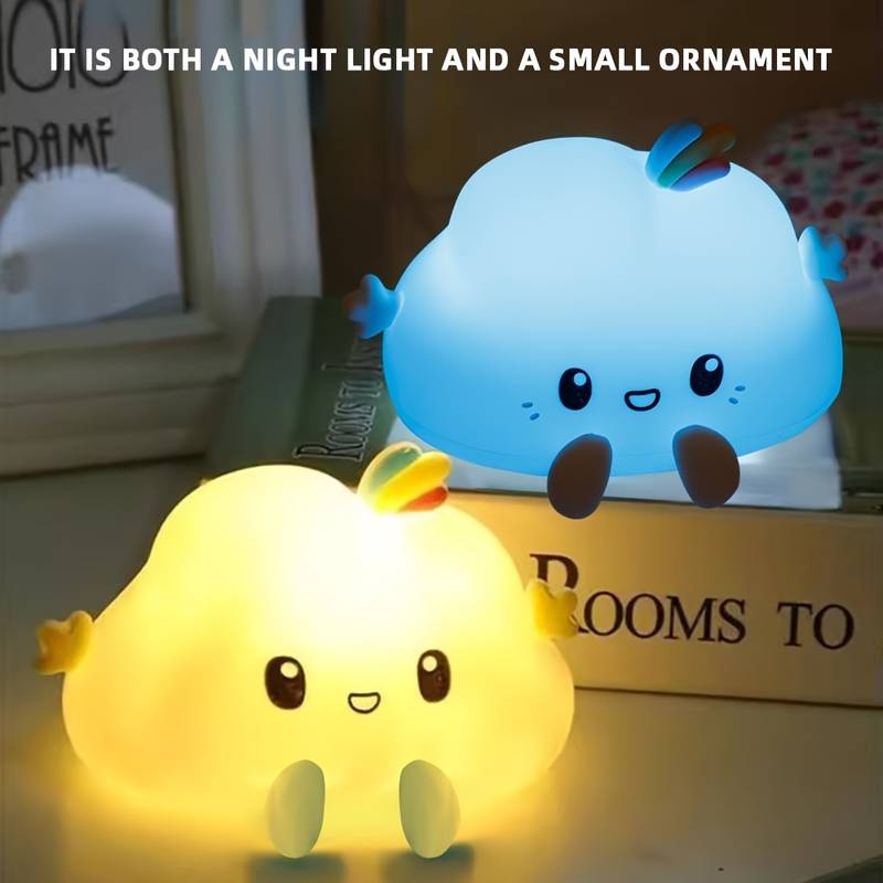 Cloud Night Light,Touch-Contro - Lighting Decor For Home ulasan dan harga