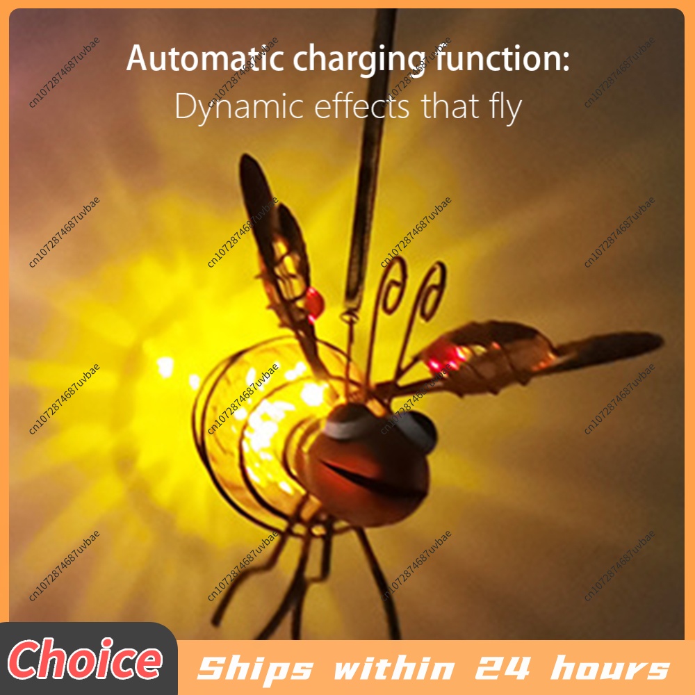 Solar Powered Insect Lamp Hang - Lighting Bug Decor ulasan dan harga