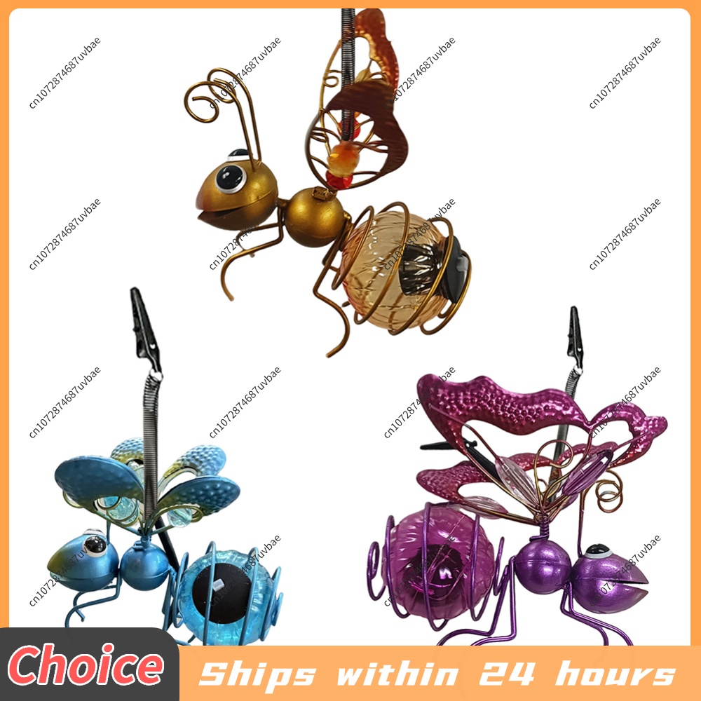 Solar Powered Insect Lamp Hang - Lighting Bug Decor ulasan dan harga